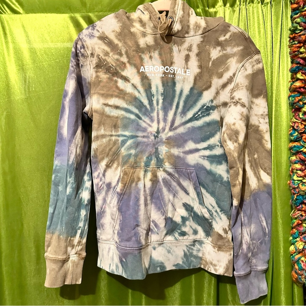 Tie-dye Aeropostale Pullover Hoodie